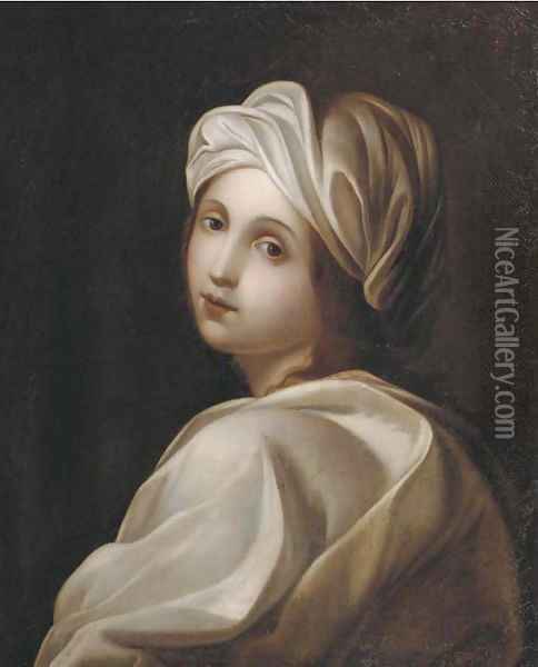 Portrait of Beatrice Cenci 2 Oil Painting - Guido Reni