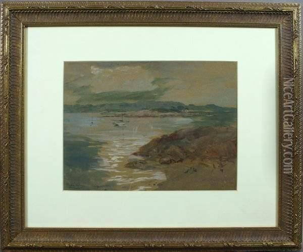 Ten Pound Island,
Gloucester,
Massachusetts Oil Painting - Rhoda Holmes Nicholls