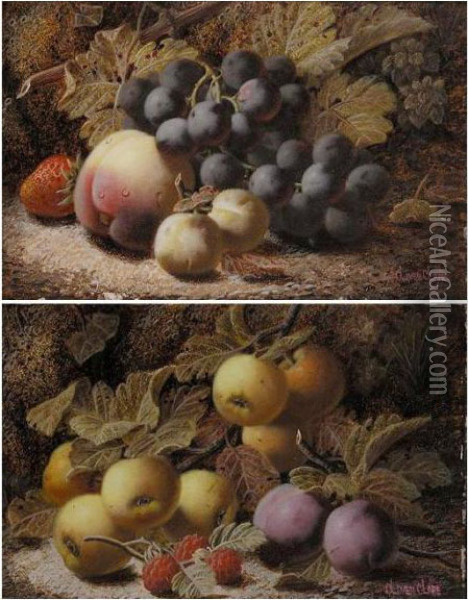 Still Lives Of Fruit Oil Painting - Oliver Clare