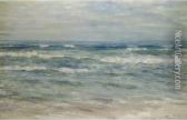 Atlantic Surf Oil Painting - William McTaggart