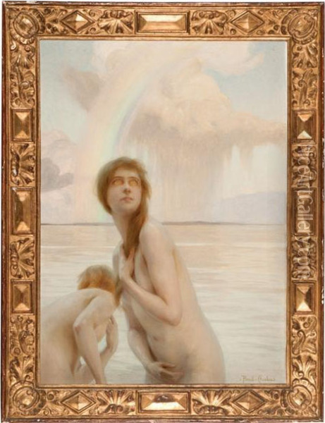 Untitled Oil Painting - Paul Chabas
