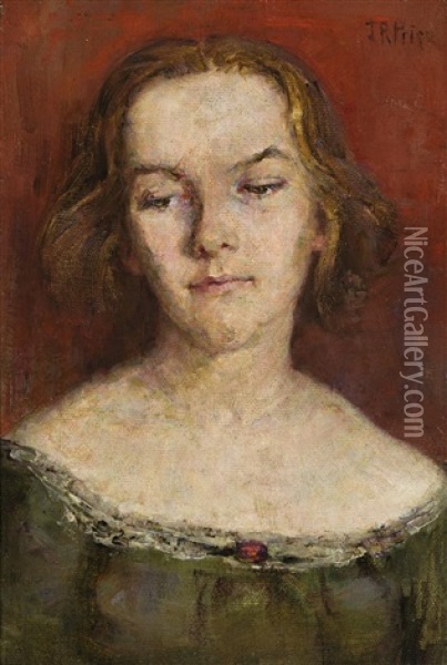 Portrait Oil Painting - Jane R. Price