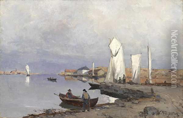 Fra Eikvag Oil Painting - Nikolai Ulfsten