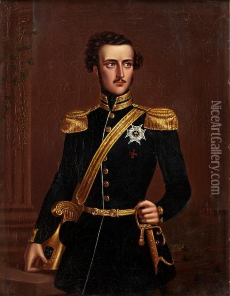 Prins Gustav Oil Painting - Friedrich Durck