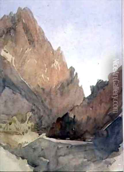 The Gate of the Desert Oil Painting - Mary Teshmaker Busk