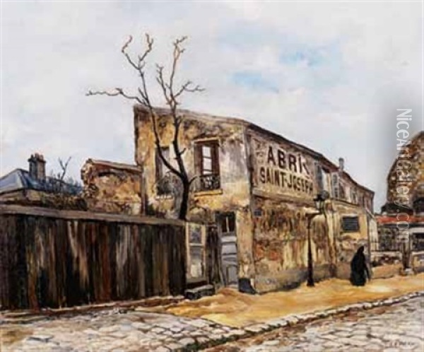 Abri Saint-joseph Oil Painting - Marcel Francois Leprin