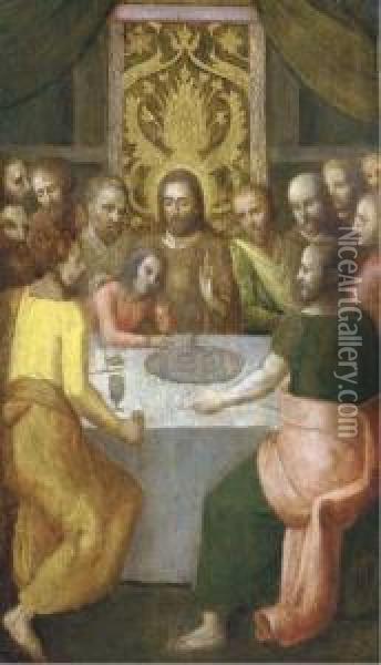 The Last Supper Oil Painting - Denys Fiammingo Calvaert