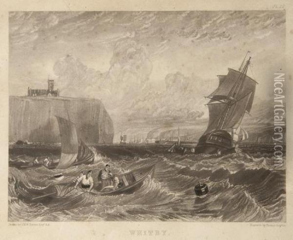 English Harbours Oil Painting - William Eddowes Turner