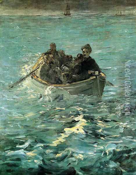 The Escape of Rochefort Oil Painting - Edouard Manet