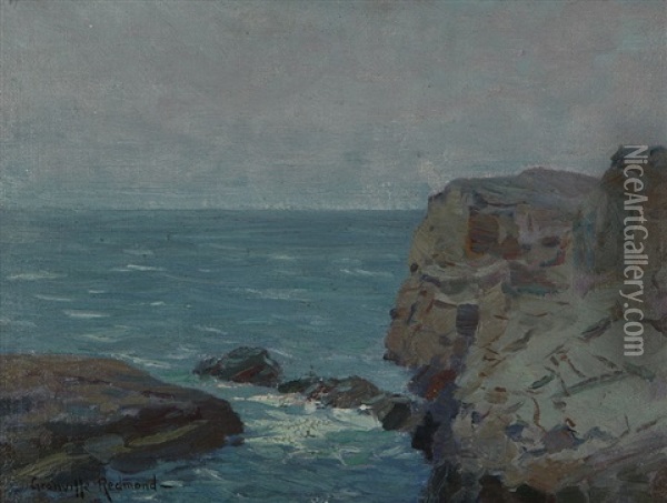 Morning Mist - Catalina Oil Painting - Granville S. Redmond