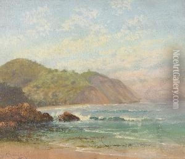 Coastal View Oil Painting - Charles Robinson