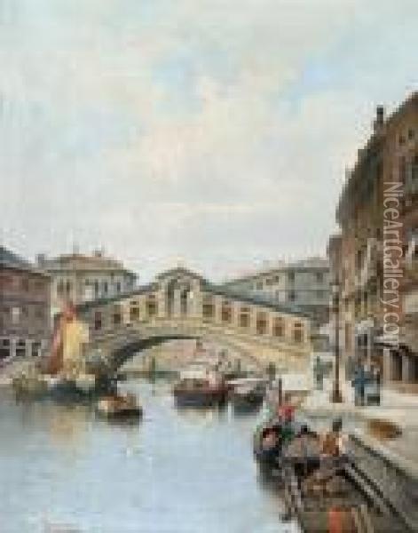 Venedig Oil Painting - Karl Kaufmann