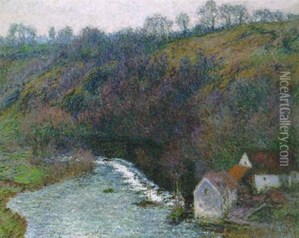 Le Moulin De Vervy Oil Painting - Claude Monet