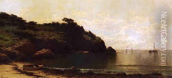 Coastal View I Oil Painting - Alfred Thompson Bricher