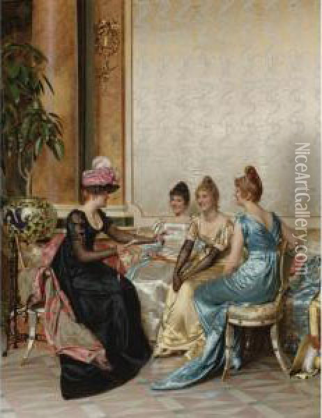 Medisance Oil Painting - Charles Joseph Frederick Soulacroix