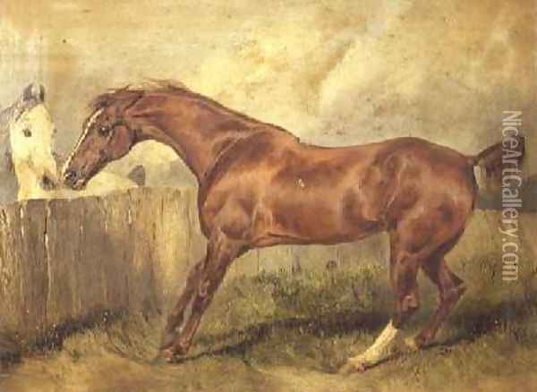 Marianne a favorite hunter Oil Painting - Sir Edwin Henry Landseer