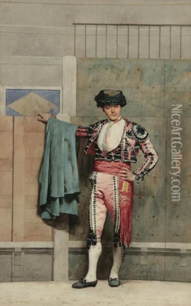 The Matador Oil Painting - Domenico De Angelis
