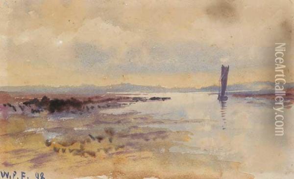 Connemara Scene Oil Painting - William Percy French