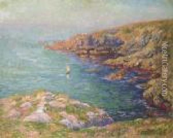 Le Calme, Cote De Bretagne Oil Painting - Henri Moret