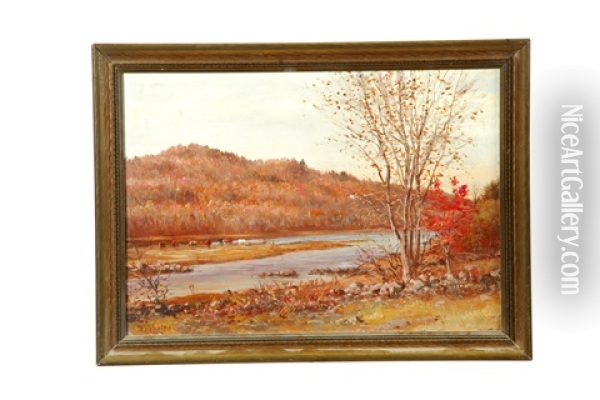 Landscape Oil Painting - William Preston Phelps