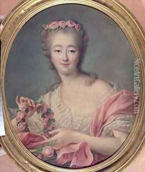 Madame du Barry 2 Oil Painting - Francois-Hubert Drouais