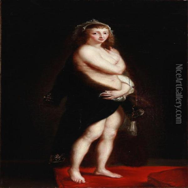 Het Pelsken Oil Painting - P. P. Rubens