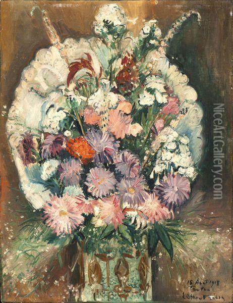 Bouquet De Fleurs Oil Painting - Emile-Othon Friesz