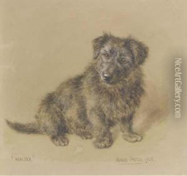 Whisky A Terrier Oil Painting - Frank Paton