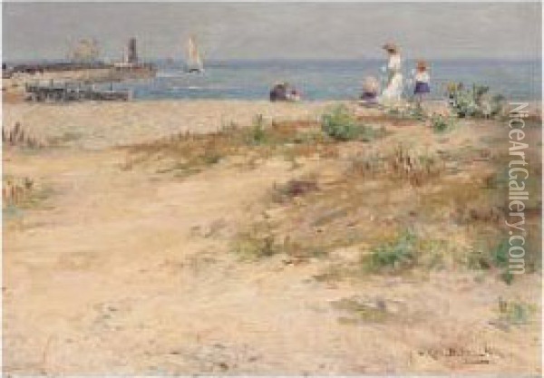 Walberswick Oil Painting - William Kay Blacklock