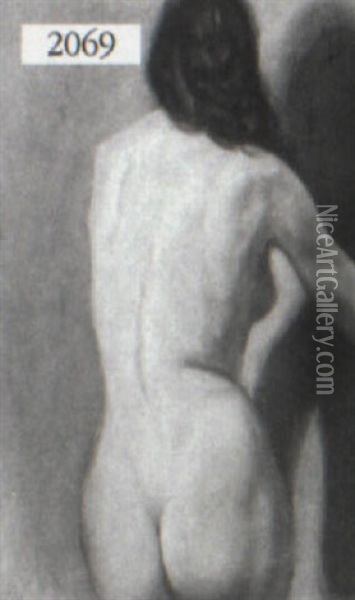 Female Nude Oil Painting - William McGregor Paxton