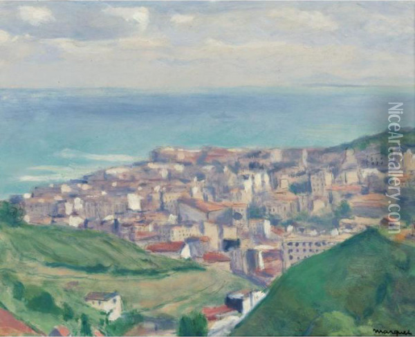 Apres-midi A Mont Plaisant Oil Painting - Albert Marquet
