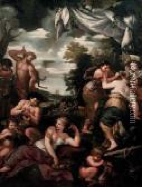 Fine Sec. Xvii-inizi Xviii Oil Painting - Pietro Da Cortona (Barrettini)