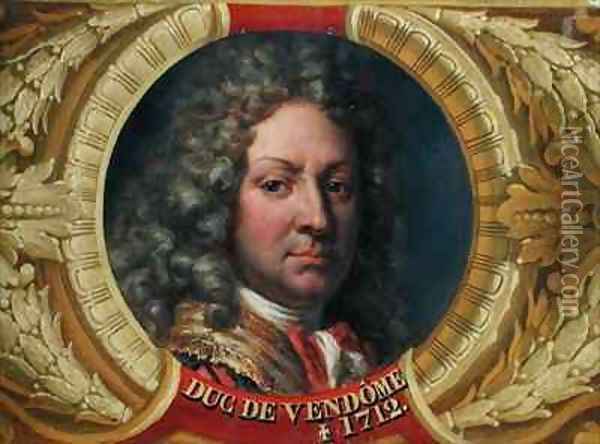Louis Joseph de Bourbon 1654-1712 Oil Painting - Jean-Pierre Franque