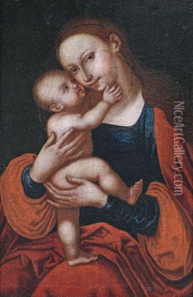 Madonna Mit Dem Kind Oil Painting - Lucas The Elder Cranach
