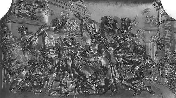 The Martyrdom of Sainte Victoire Oil Painting - Nicolas-Sebastien Adam
