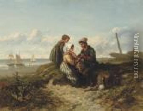 The Happy Return Oil Painting - Elchanon Verveer