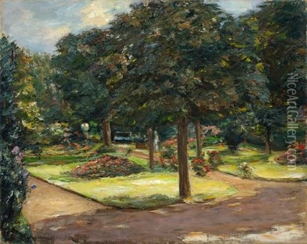 Garten In Noordwijk-binnen Oil Painting - Max Liebermann
