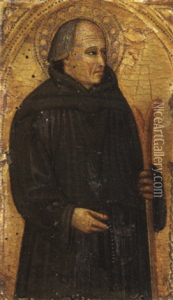 San Gherardo Da Villamagna Oil Painting -  Bicci di Lorenzo