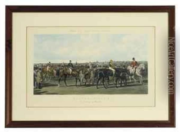 Fores's National Sports: Two Plates Oil Painting - John Frederick Herring Snr