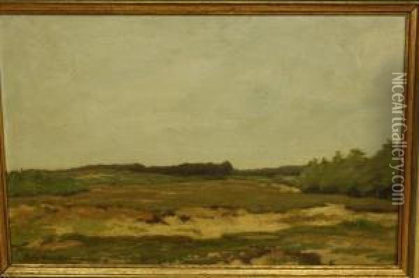 Heidelandschap Oil Painting - Willem Johannes Oppenoorth