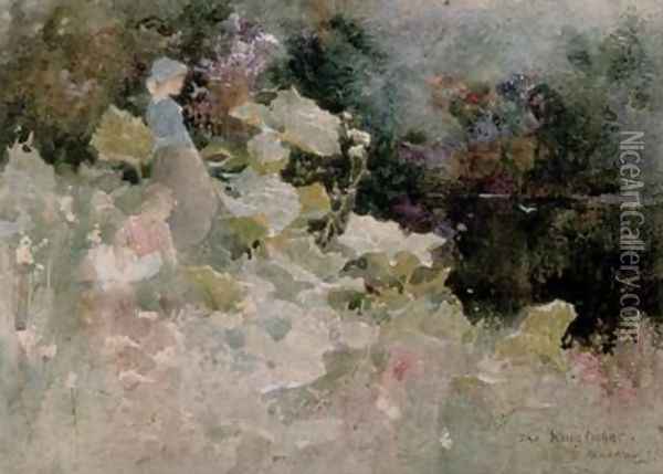 The Kingfisher 1899 Oil Painting - Thomas Mackay