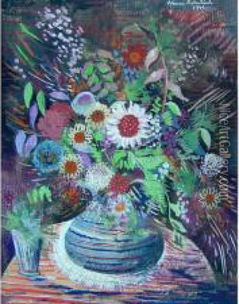 bouquet  Oil Painting - Nanic Osterlind