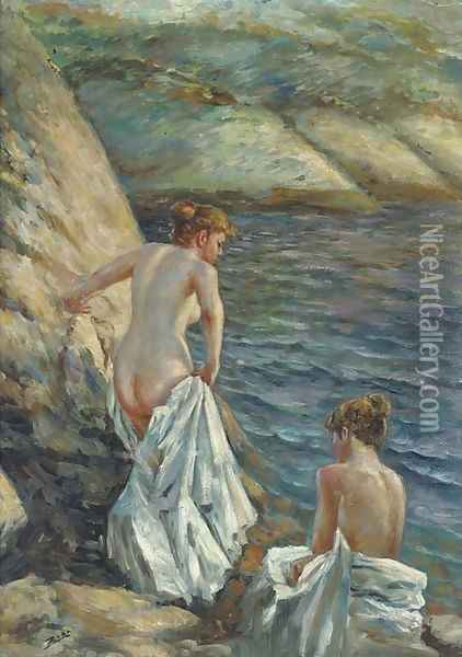 The bathers Oil Painting - Anders Zorn