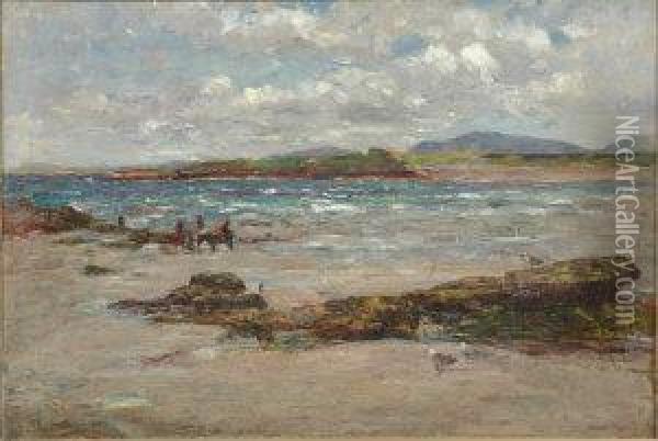 Seascape, Easter Ross Oil Painting - Joshua Anderson Hague