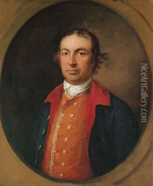 Portrait of John Shelley (1729-1790) Oil Painting - Thomas Gainsborough