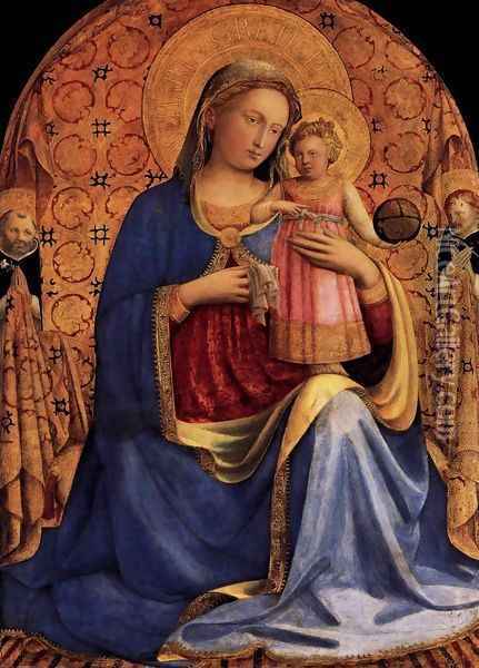 Madonna and Child 2 Oil Painting - Angelico Fra