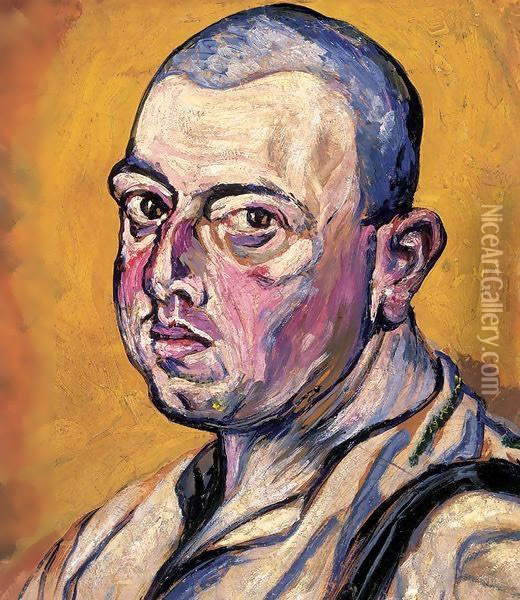 Self-portrait Oil Painting - Gyula Batthyany