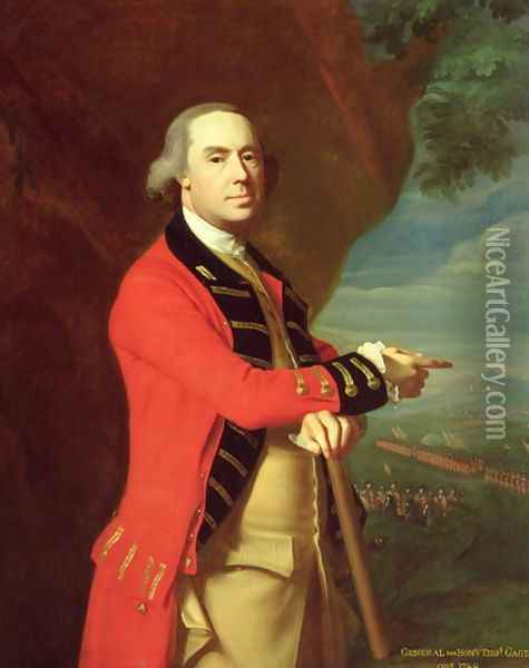 Portrait of General Thomas Gage, c.1768 Oil Painting - John Singleton Copley