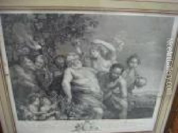 La Marche De Silene Oil Painting - Peter Paul Rubens