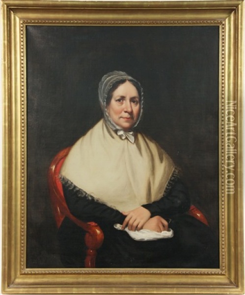 Portrait Of Elizabeth Koyler Harper Oil Painting - Samuel Lovett Waldo